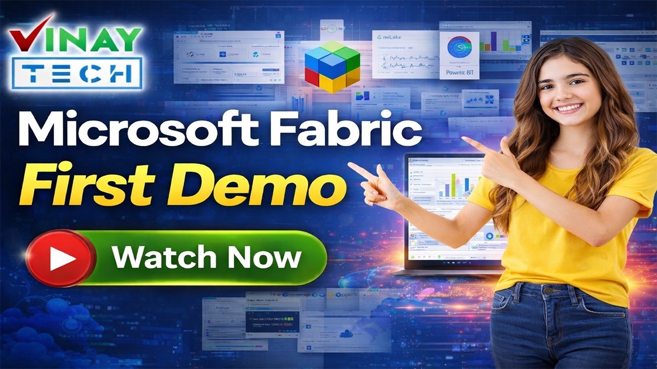 Microsoft Fabric + Azure Data Engineer First Demo 26 Feb 2026 | Vinay Tech | +91 9859 831 831
