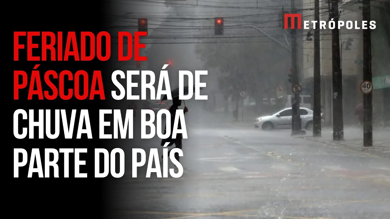 P&aacute;scoa com sol ou chuva? Veja a previs&atilde;o do tempo para o feriado
