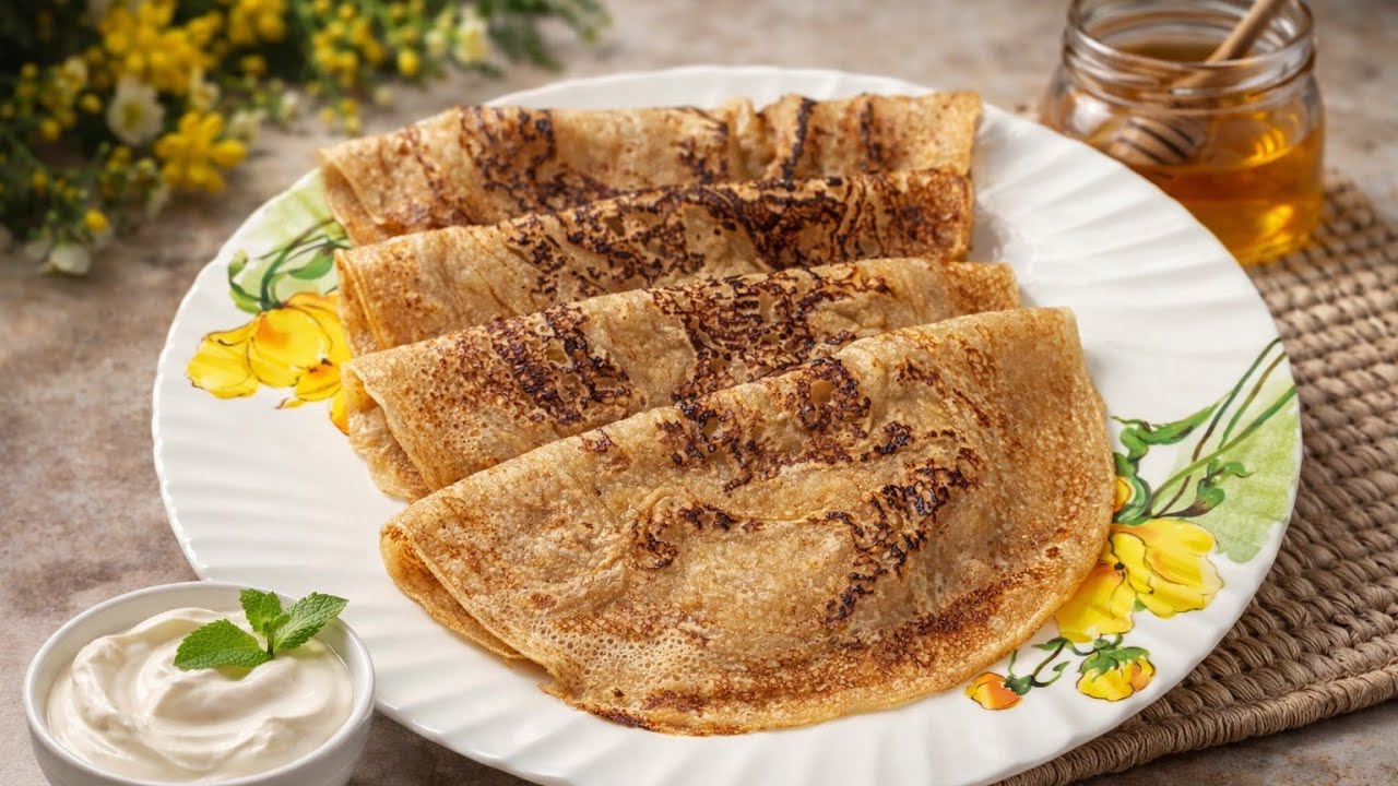 आटे का मीठा चीला बनाने का नया तरीका Aata ka chila ki recipe