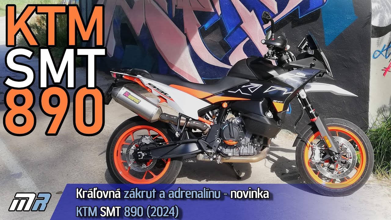 Kráľovná zákrut a adrenalínu - novinka KTM SMT 890 (2024) - motoride.sk