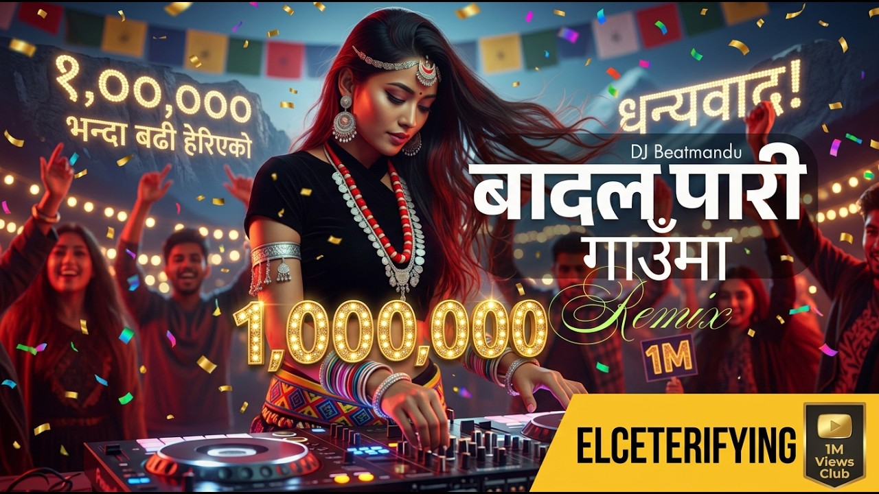 Badal Pari Gauma (Remix) | Nepali EDM Vibe | DJ Remix 2025