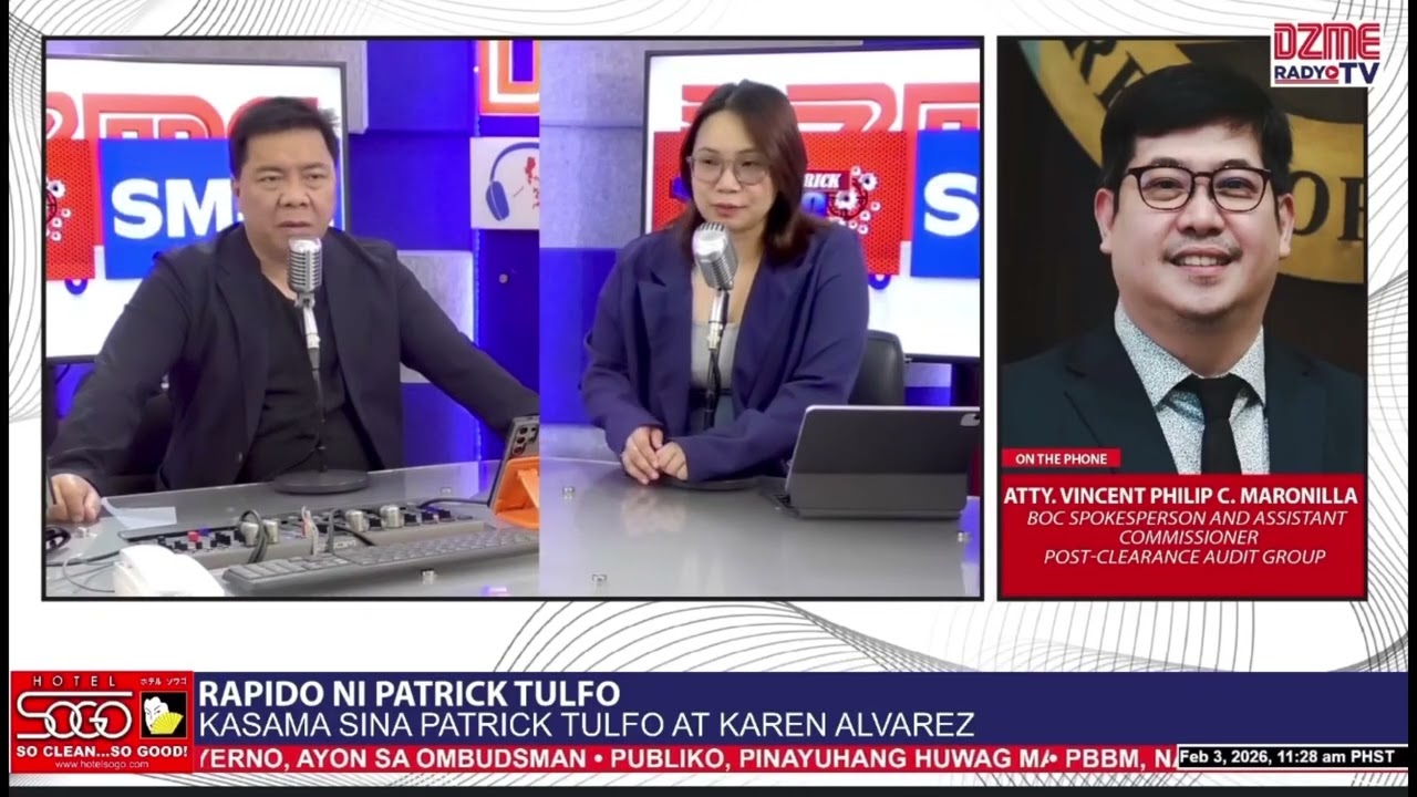 ATTY.MARONILLA NG CUSTOMS HUMINGI PA KAUNTING PASENSIYA SA MGA MAKATI EXPRESS CLAIMMANTS