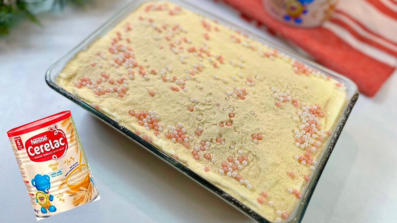 Rediscover Your Childhood Love with this Delicious Cerelac Cake! كيكة السيريلاك ( عشق الطفولة)