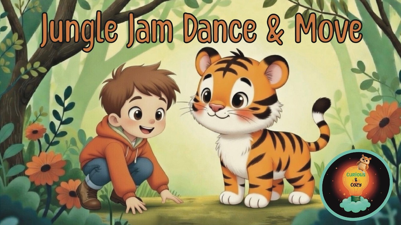 Jungle Jam: 10 Animals Dance Song for for Kids