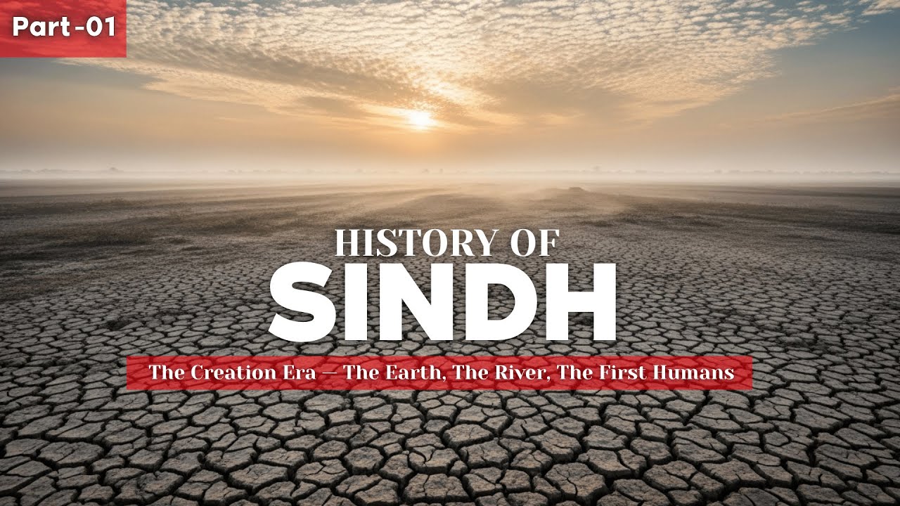 History of Sindh &mdash; The Creation Era &mdash; The Earth, The River, The First Humans