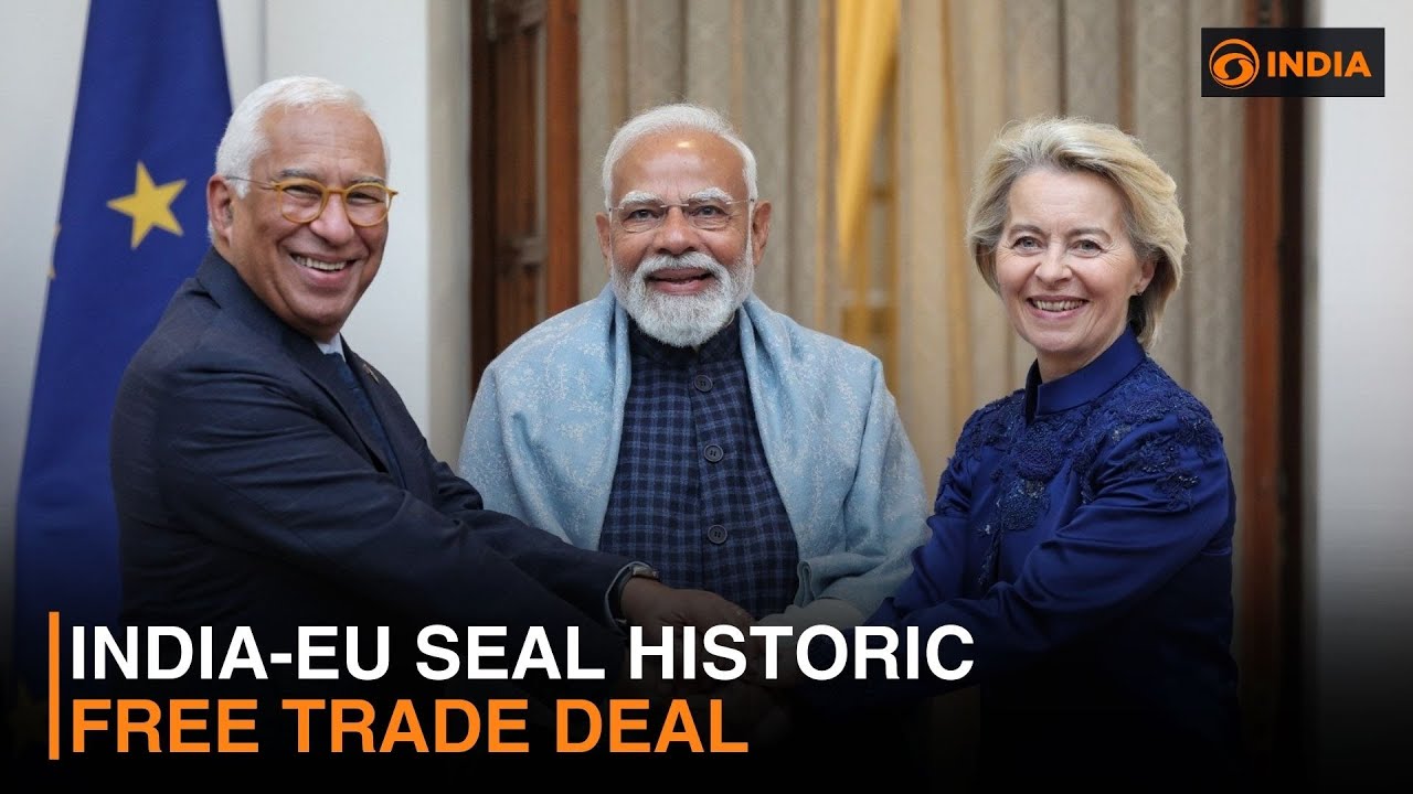 India-EU Seal Historic Free Trade Deal & more | DD India Live | 4:30 PM IST
