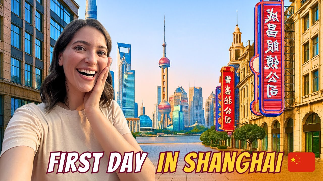 My First Impressions of Shanghai, China  — China is Next Level! 🇨🇳