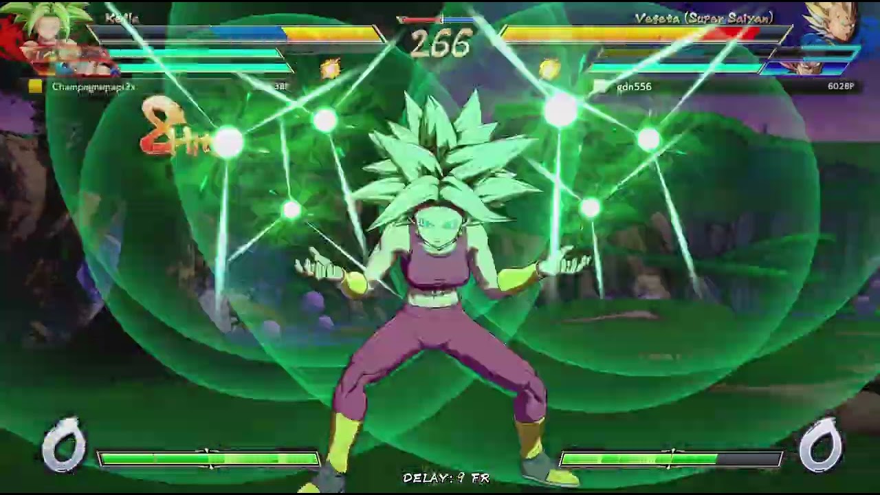Kale Plus Caulifia Makes Kefla!! DBZ Fighterz