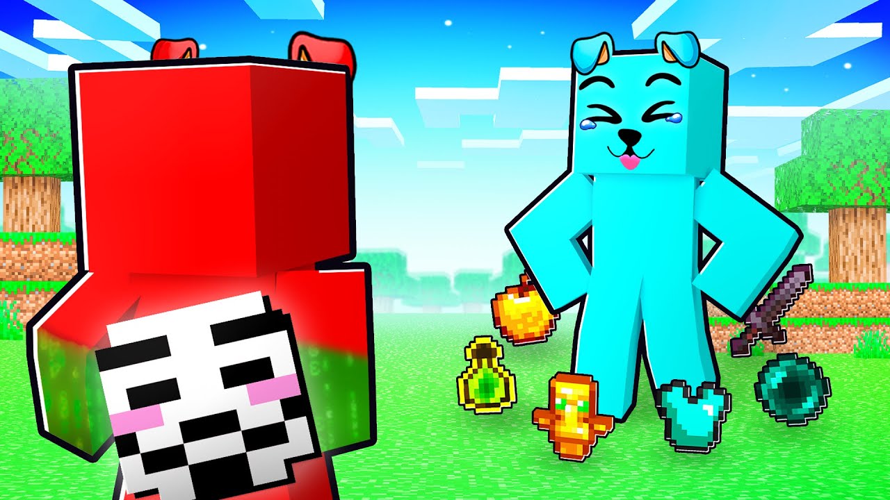 UDAJE NOOBA a potem UŻYWAM NIELEGALNYCH HACKÓW w Minecraft!