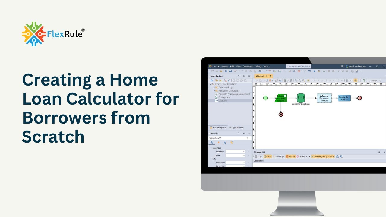 Creating a Home Loan Calculator for Borrowers from Scratch