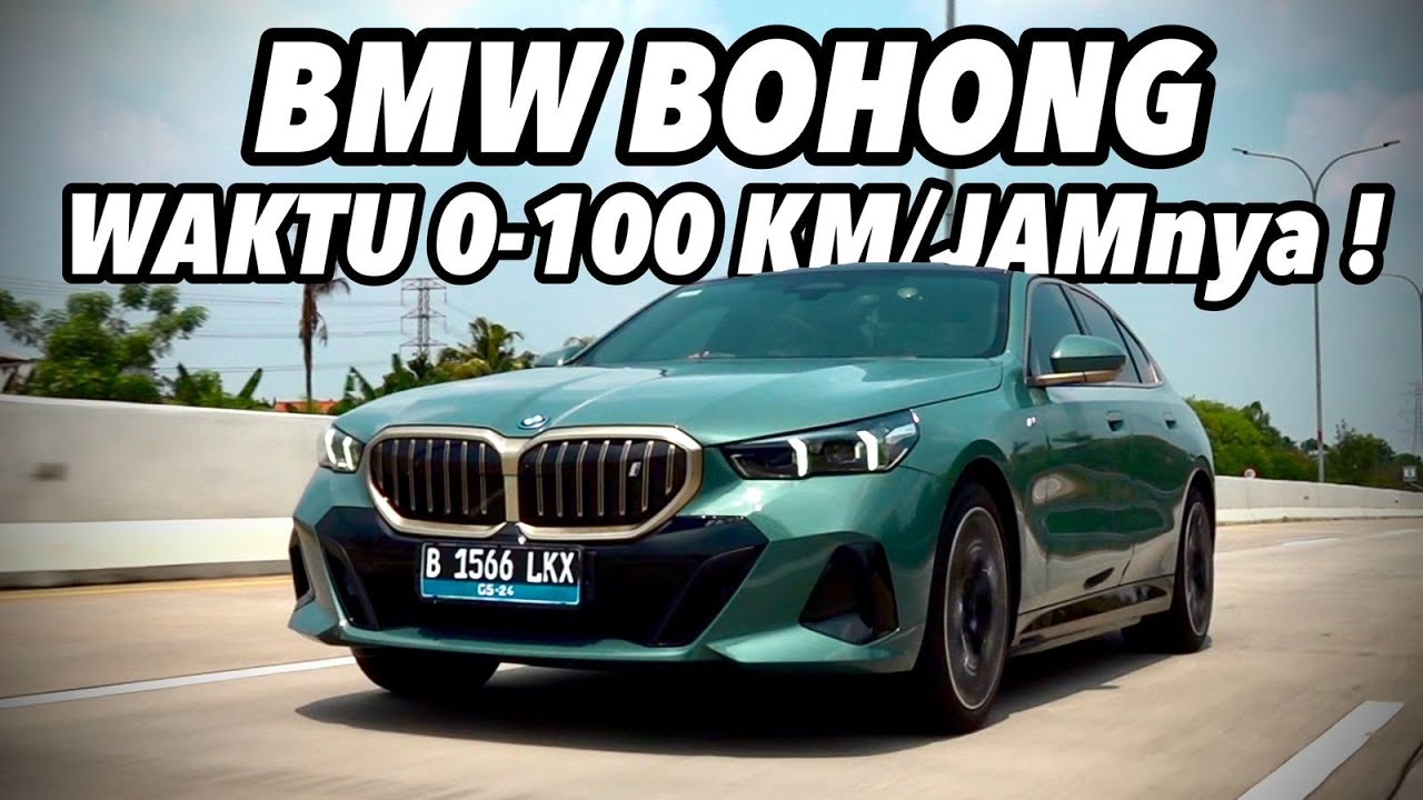 BMW i5 | Sedan Listrik yang Asyik