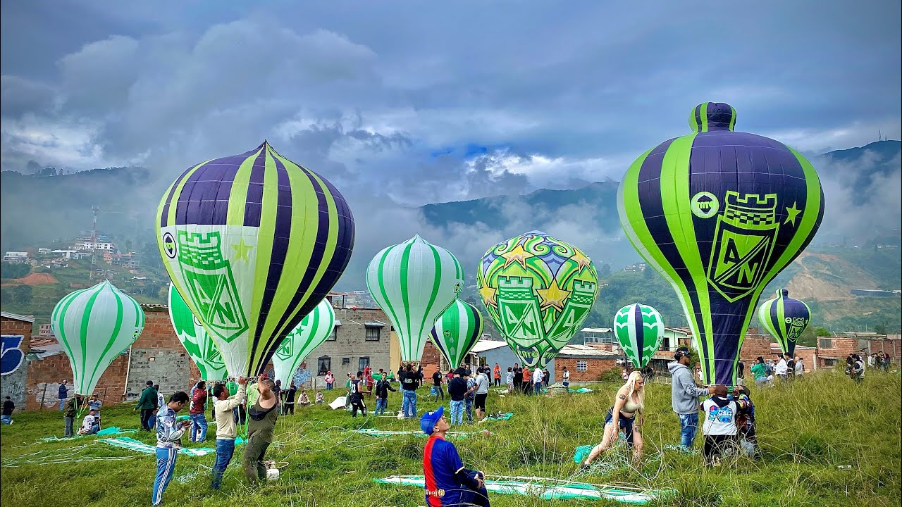 Revoada Turma 1800 en honor al Atlético Nacional🤍💚