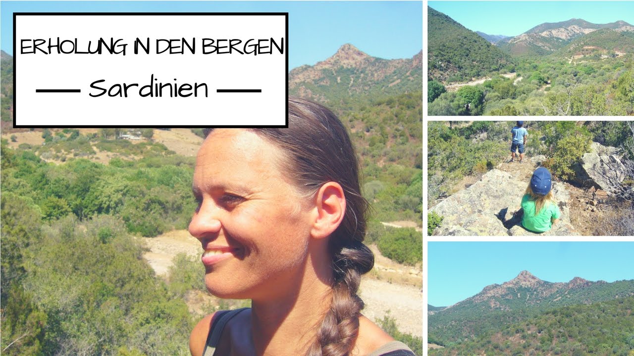 Erholung in den Bergen Sardiniens: frei, barfuß und glücklich
