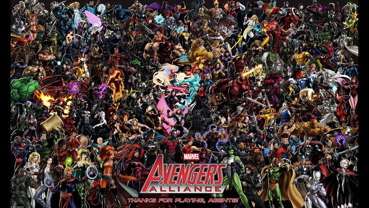 Marvel Avengers Alliance All Heroes Moves