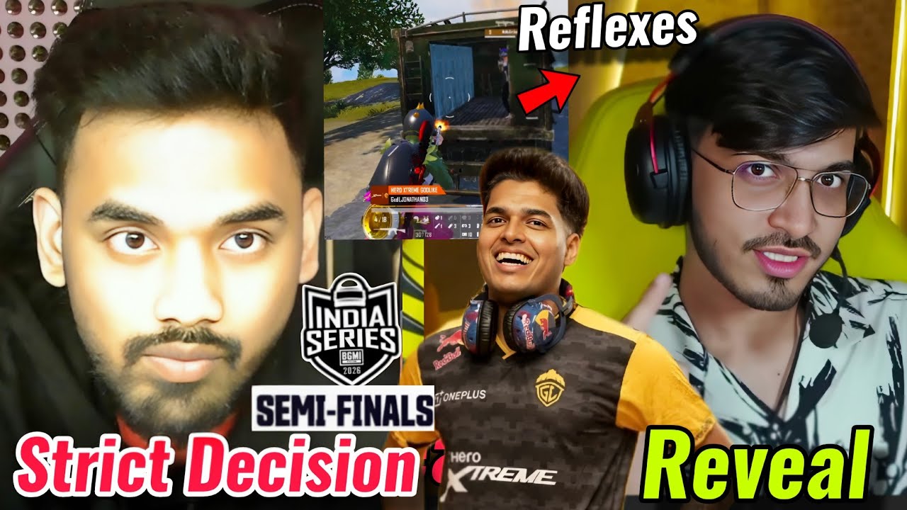 Manya Strict Decision For Bgis SF 🛑| Admino On Jonathan Low✅| Jonathan Insane Reflexes 🔥Finals Day1
