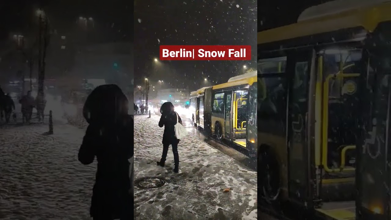 Berlin|Snow fall | Winter in Berlin