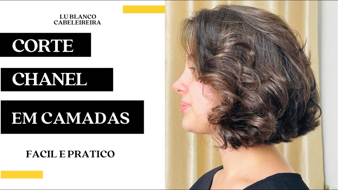 Corte Chanel Em Camadas