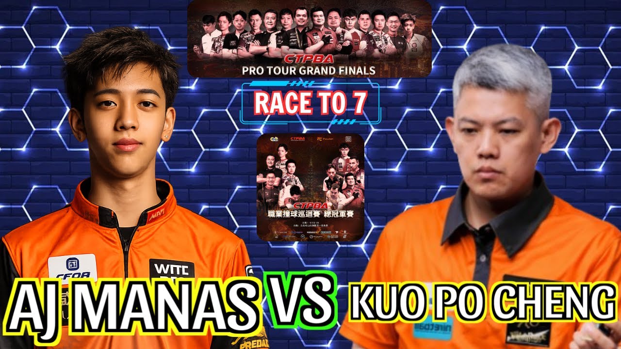 AJ MANAS VS KUO PO CHENG - Who controls the table? CTPBA POOL
