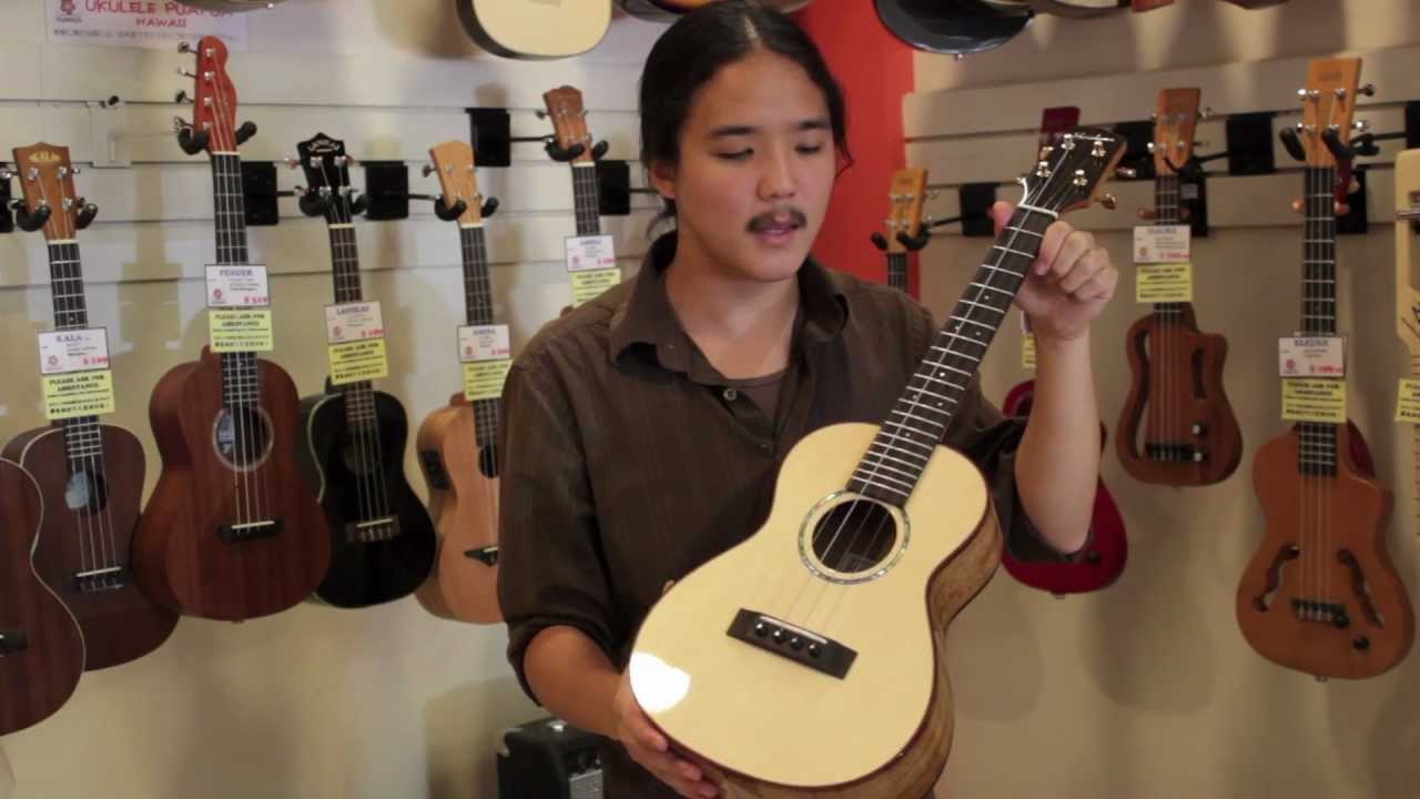 Koolau Myrtle Tenor Ukulele Demo! -Ukulele PUAPUA