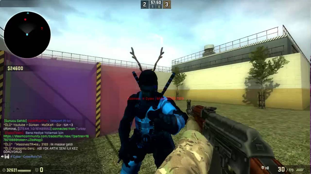 KARDEŞİMLE KOMUT VERİYORUM!! CS:GO Jailbreak Komut Nasıl Verilir