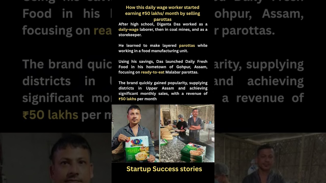 How this daily wage worker started earning ₹50 lakhs/ month by selling parottas 