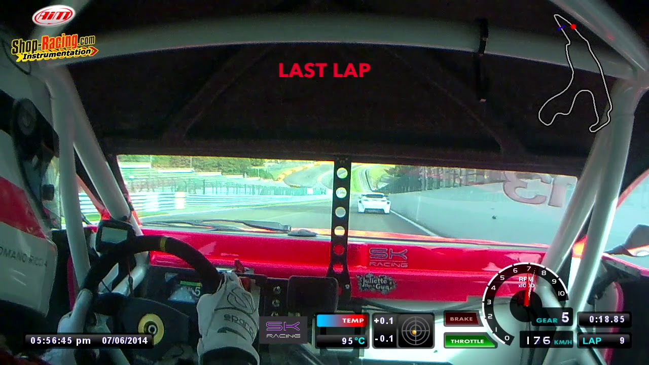 MITJET SERIES - FIGHT FOR WIN ONBOARD btw RICCI vs ERHLACHER @ SPA FRANCORCHAMPS