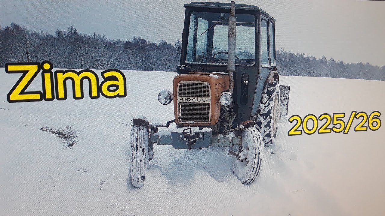 Zima 2025/26!!! Odśnieżanie i Driftowanie  C-330 na Kaszubach(;
