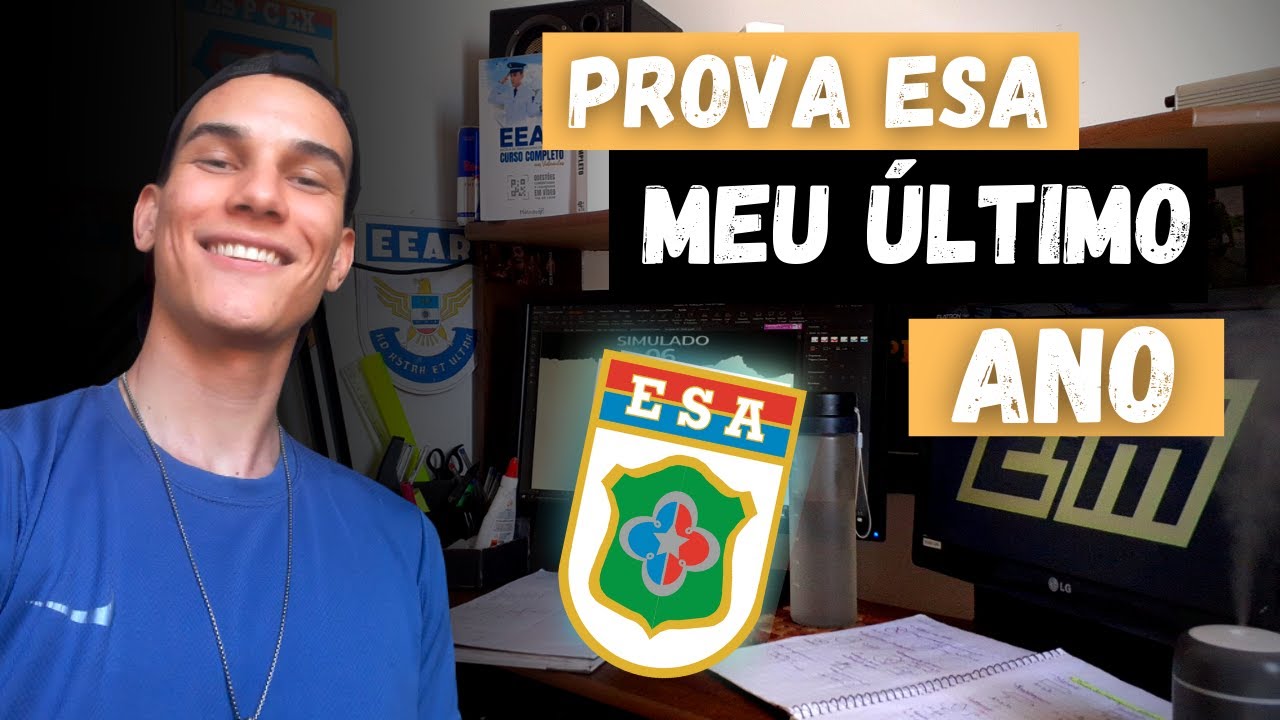 COMO FUI NA PROVA DA ESA EM 2022 &lsaquo; EP 01 &rsaquo;