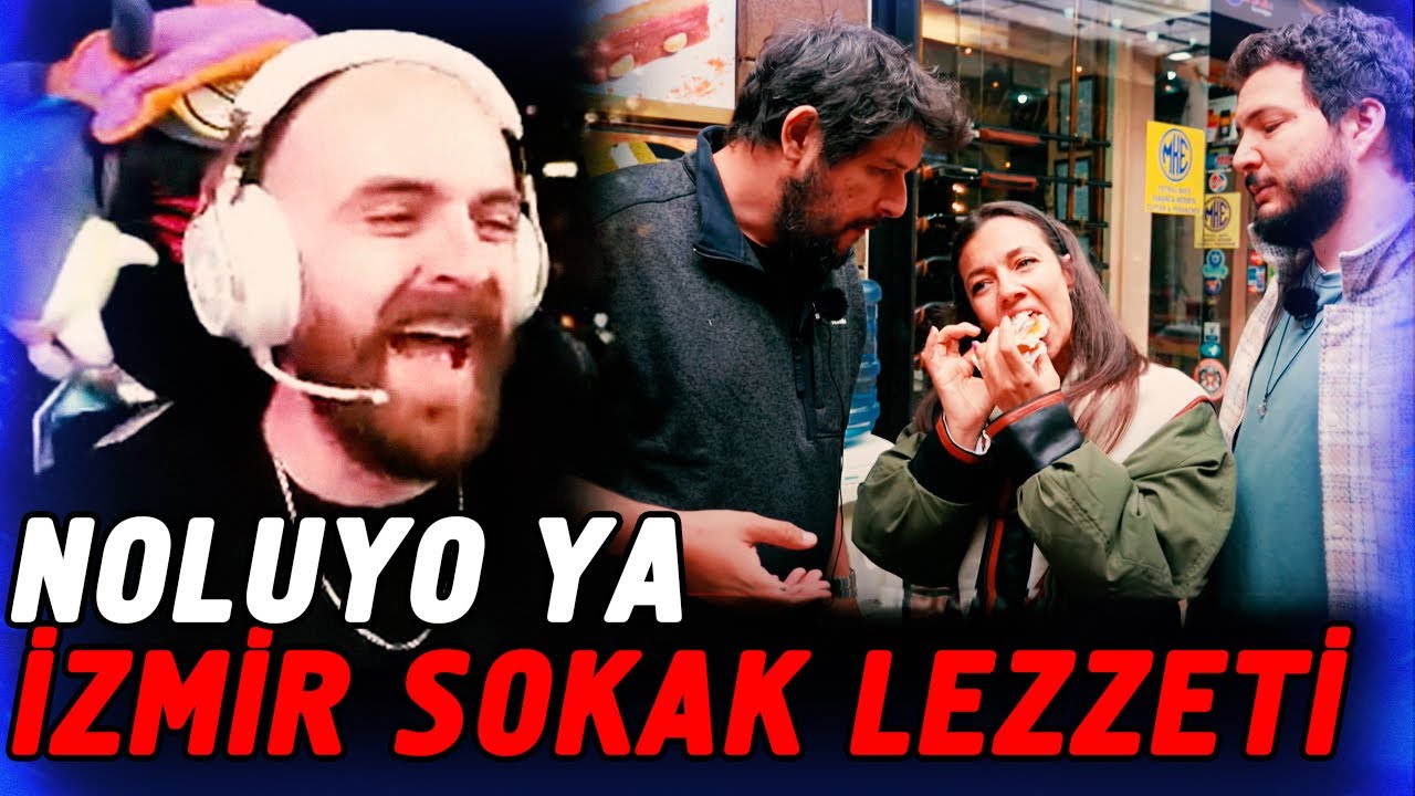MEMREYILDIZ NOLUYO YA İZMİR SOKAK LEZZETLERİ İZLİYOR