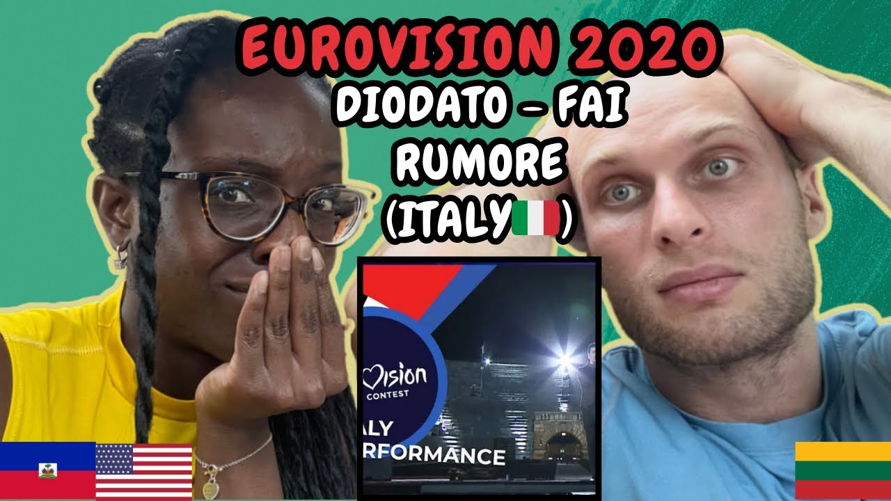 Diodato - Fai Rumore Reaction (Италия 🇮🇹 Евровидение 2020) | Впервые слушаю Диодато
