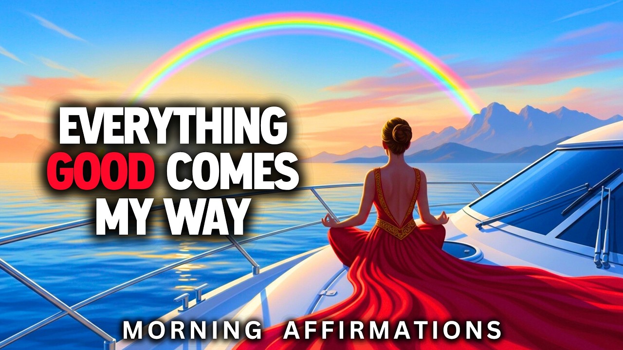 From Now On, Everything Good Comes Your Way 💖 Powerful Positive Morning Affirmations