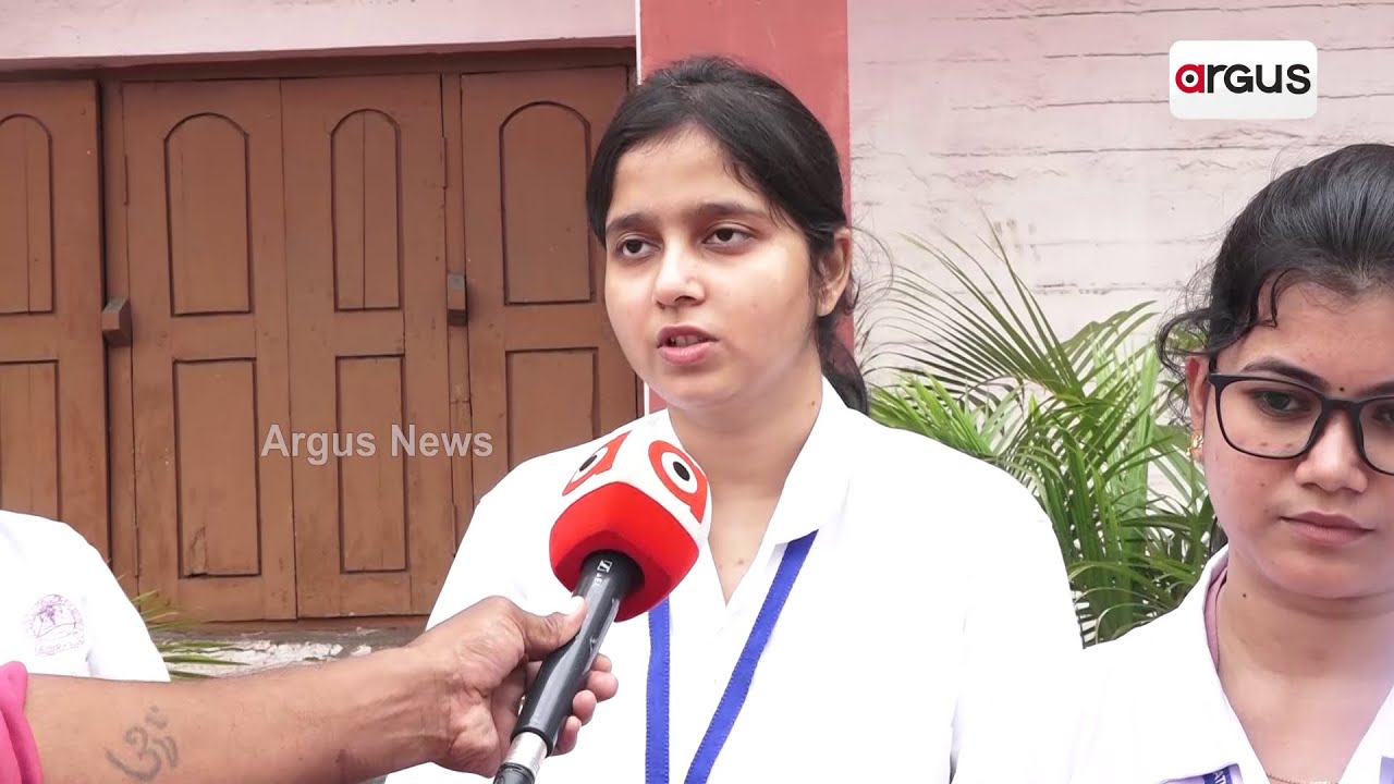 Students Stage Peaceful Protest Demanding Post Creation In State Homeopathy Hospitals : Rourkela