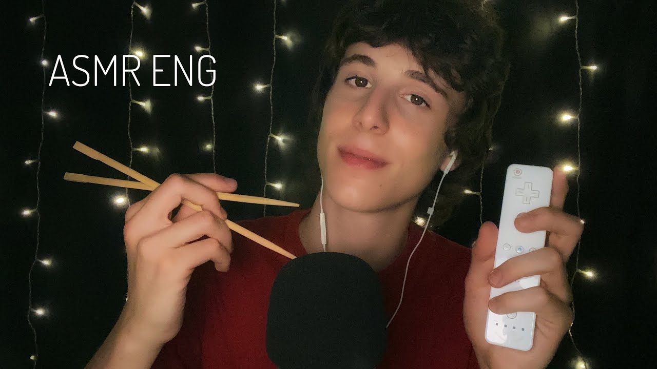 ENGLISH WHISPERS  & VARIOUS TRIGGERS🌍😴  | ASMR ENG