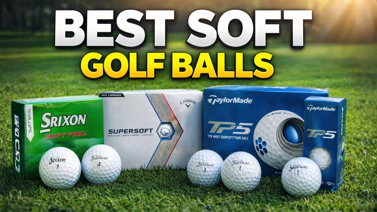 Лучшие мягкие мячи для гольфа для пожилых людей (Топ-5 проверенных вариантов 2026 года)