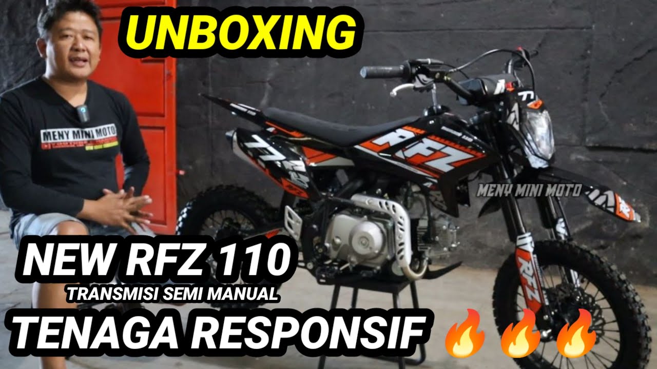 UNBOXING NEW RFZ 110 SEMI MANUAL