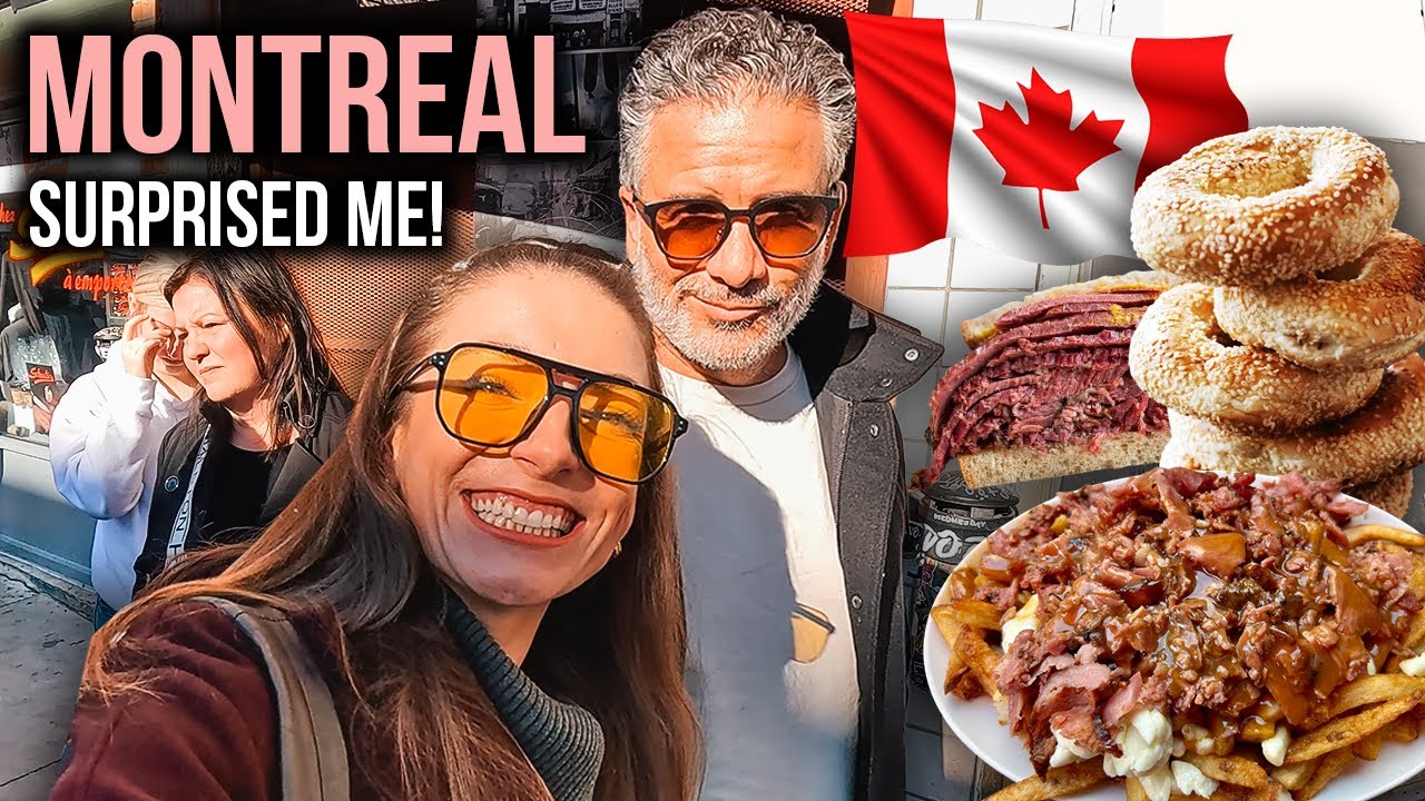 Мой канадский парень показывает мне лучшие блюда в Монреале 🇨🇦