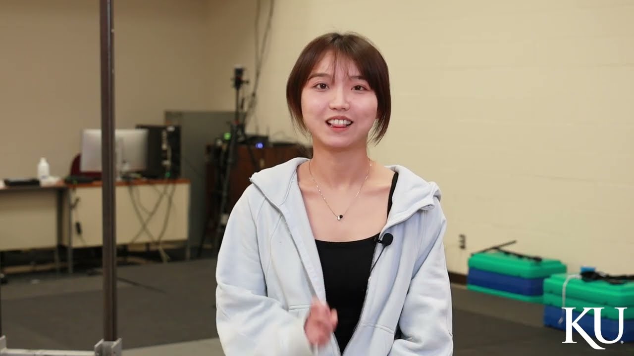 Yu Gu KU Exercise Physiology Doctoral Student, discusses receiving CSACSM Research Grant.