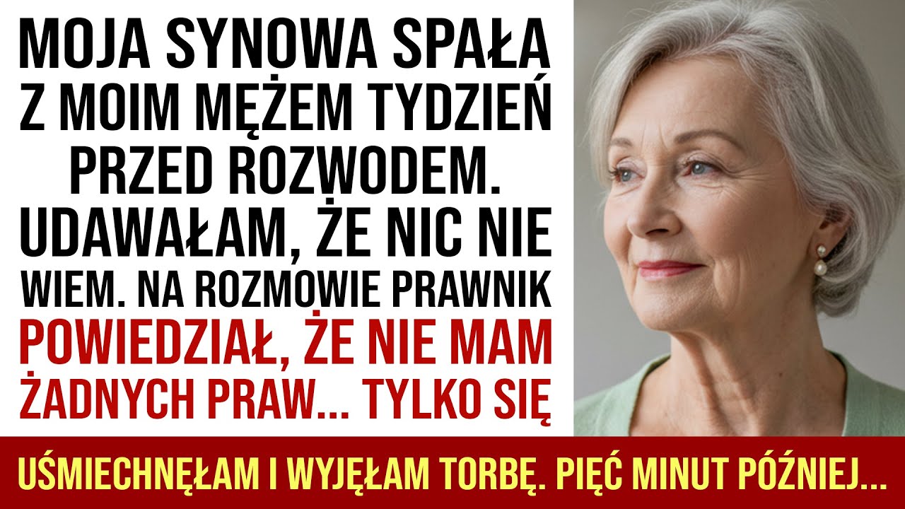 Moja Synowa Spała z Moim Mężem Tydzień Przed Podpisaniem Rozwodu. Udawałam…