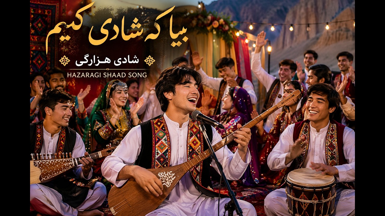 Biya Ke Shaadi Konem | Hazaragi AI Shaad Song 2026 | بیا که شادی کنیم  | Agha Beats