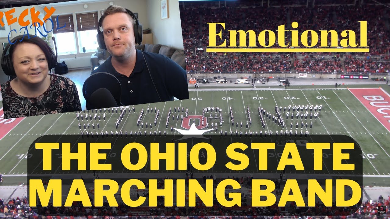 Two Swedes reacts to: The Ohio State Marching Band - TOPGUN