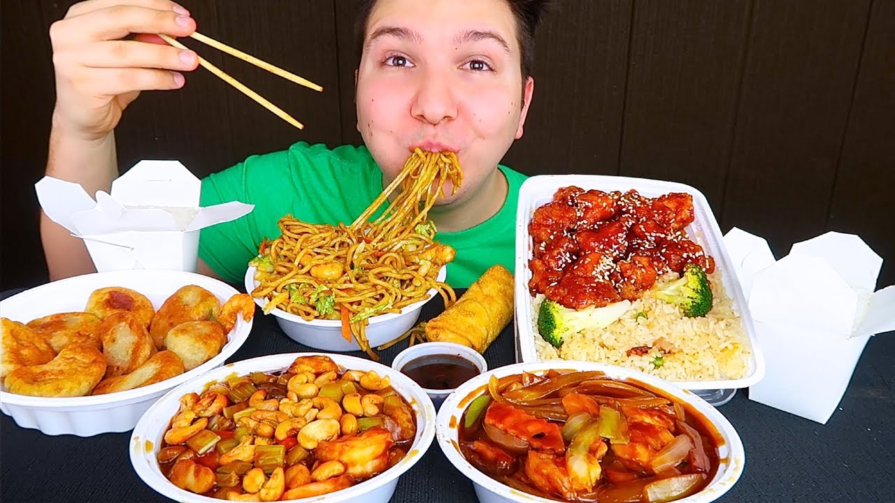 Chinese Take-Out • MUKBANG