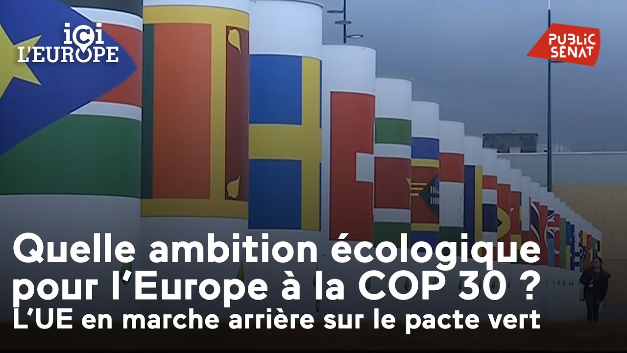 Quelle ambition écologique pour l’Europe à la COP 30 ? L’UE en marche arrière sur le Pacte vert
