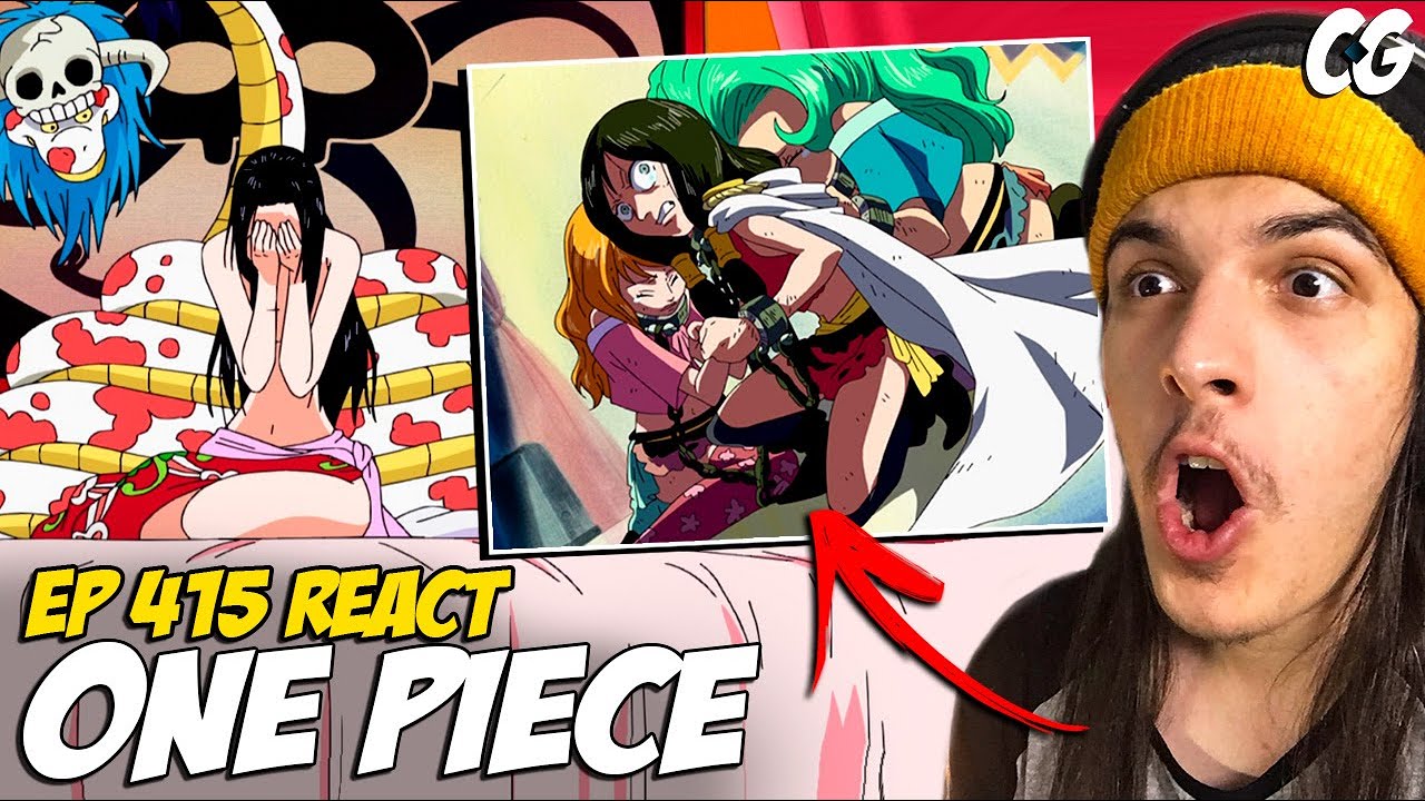 ISSO É MUITO PESADO! A CONFISSÃO DE BOA HANCOCK! - React One Piece EP 415