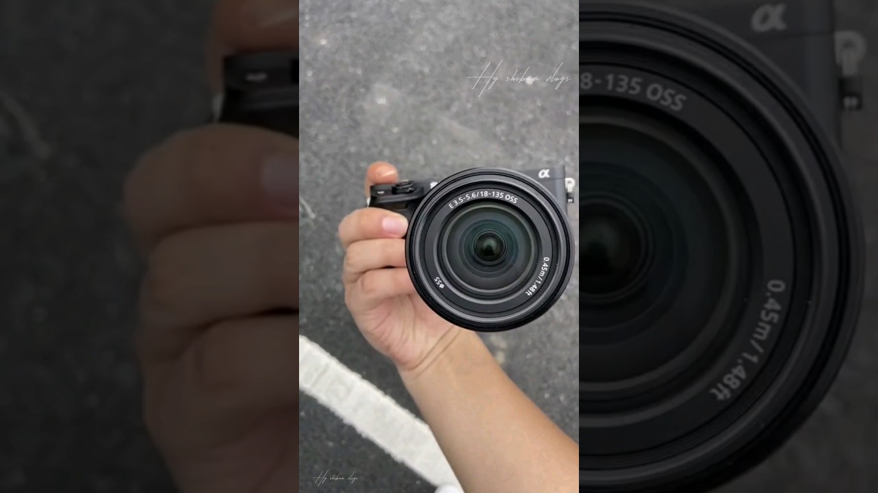Sony &alpha; 6400 Camera & Sony E 18-135mm f/3.5-5.6 OSS Lens [ 360&deg; view ] 4k low price best camera
