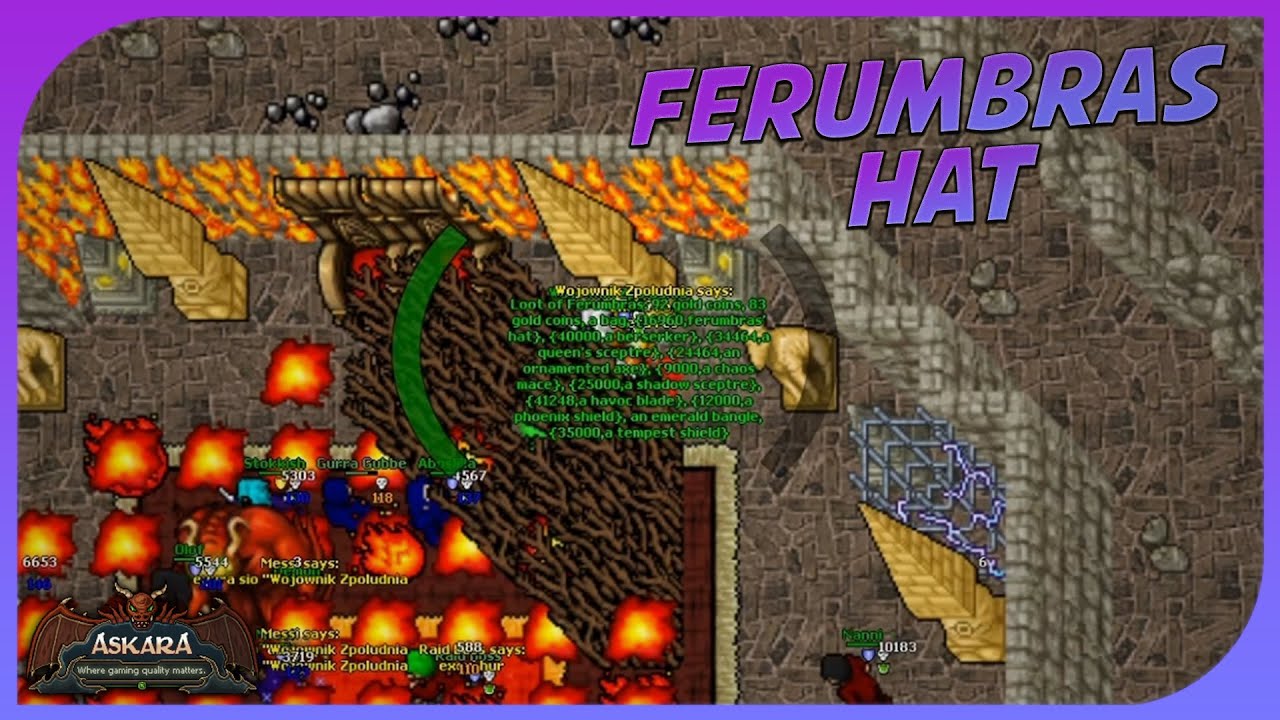 Masakra na Ferumbrasie!!! CAMEL RIDERS ROZJECHANI!! EXTRA LOOT FERU HAT!!