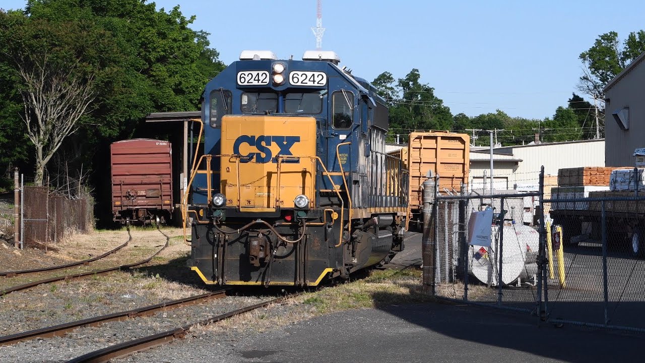Chasing SA-31 On The Freehold Industrial Track, Railfanning, Sayreville - Freehold, NJ 6/6/22