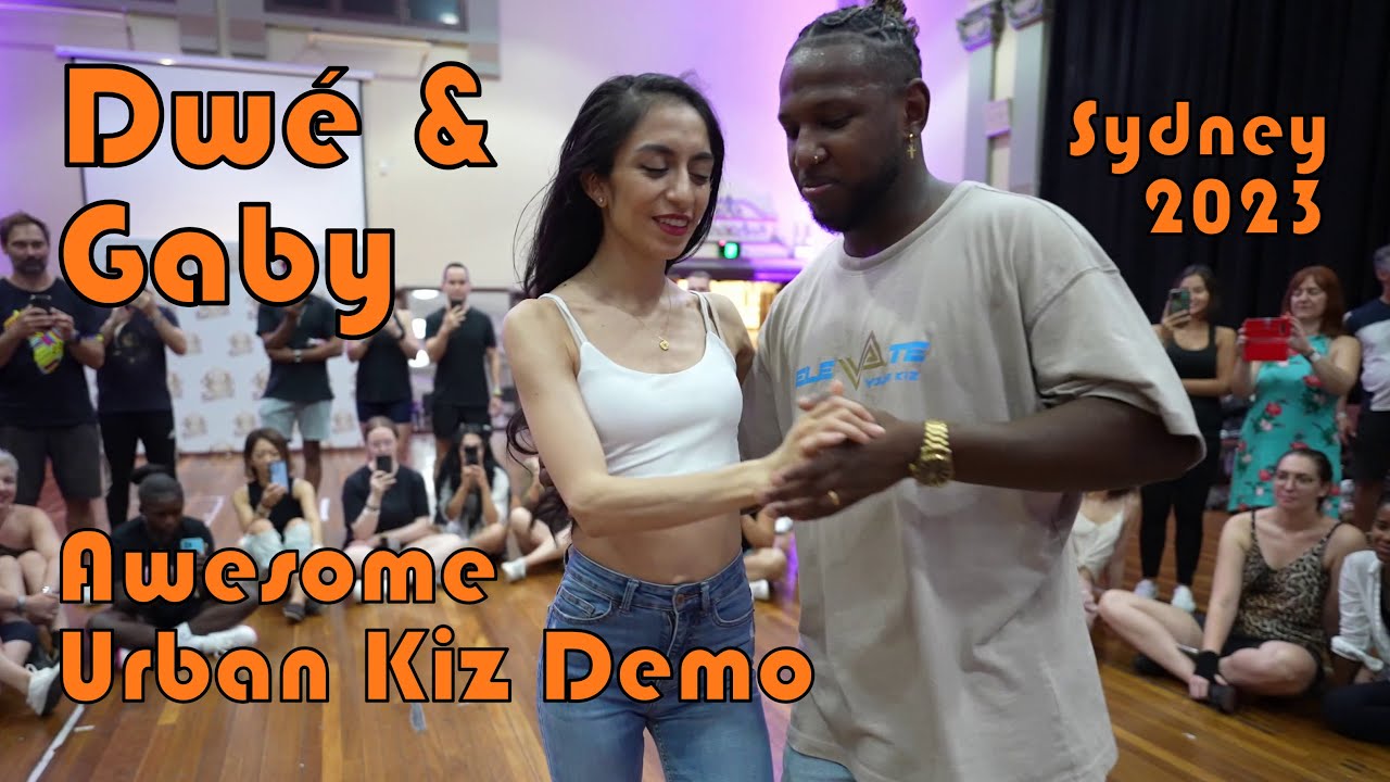 Dwé & Gaby - Awesome Urban Kiz Demo in Sydney 2023! Song: Comboio #kizomba #urbankiz