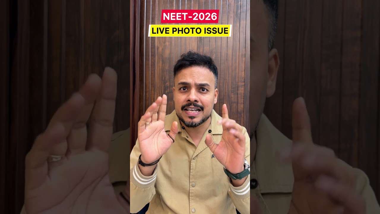 NEET 2026 &ldquo;LIVE PHOTO ISSUE&rdquo;