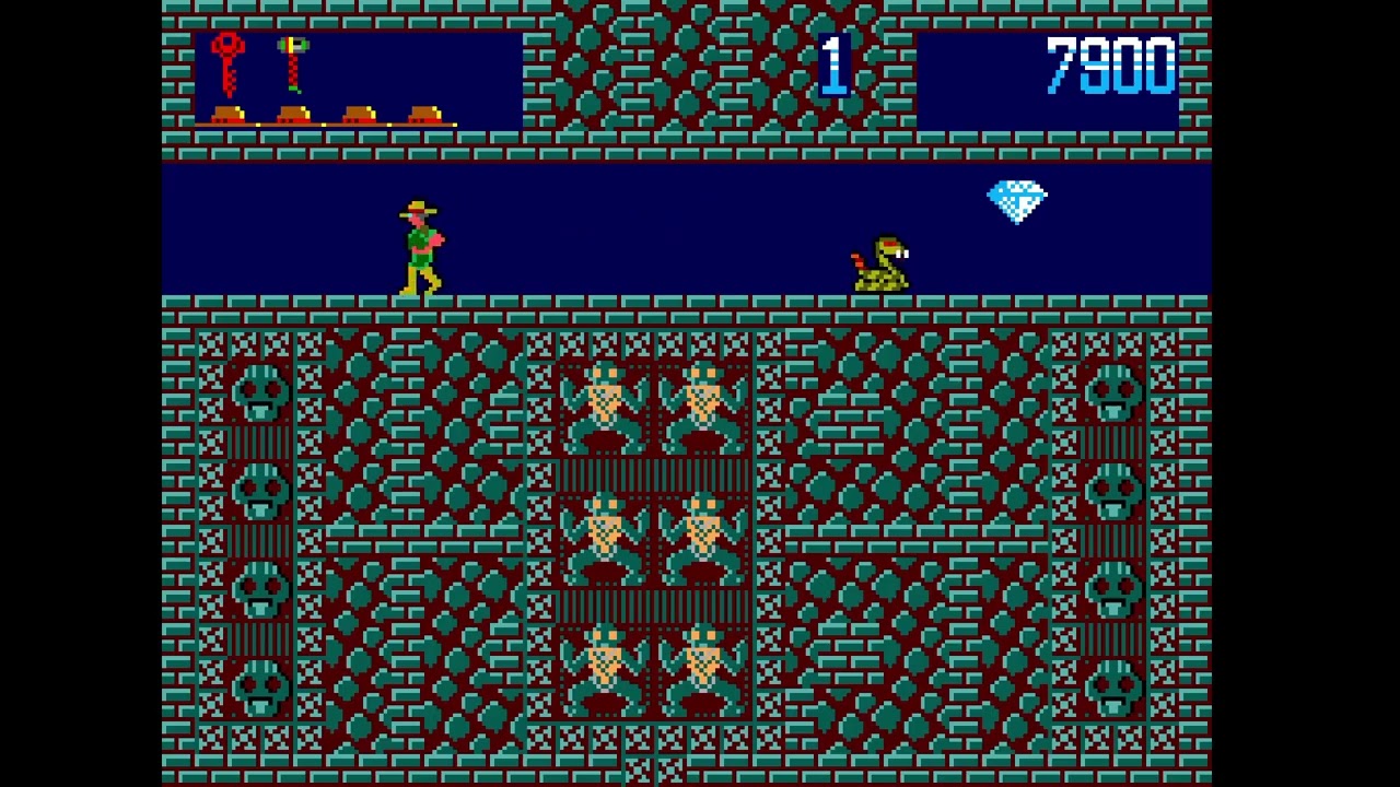 Os Piores Gameplays do Mundo - Montezuma's Revenge - Master System #worstgames #plataforma #sega
