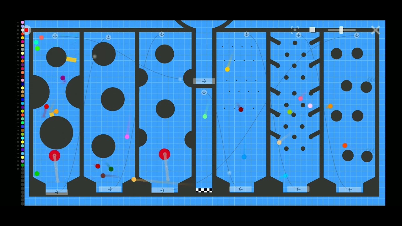 AS BOLAS EST&Atilde;O NO N&Iacute;VEL5 do brad's marble race